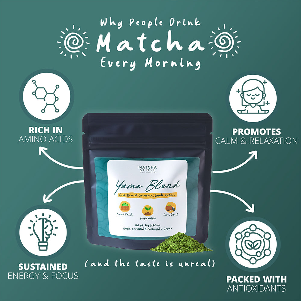 Ceremonial Grade Matcha — Signature Yame Blend (50g)