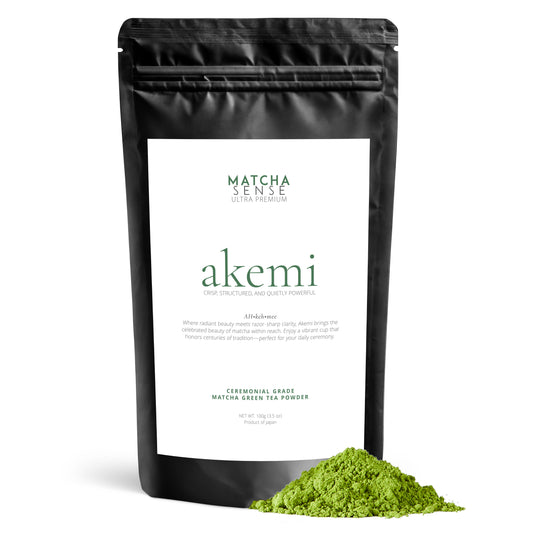 Ceremonial Grade Matcha Green Tea Powder — Akemi