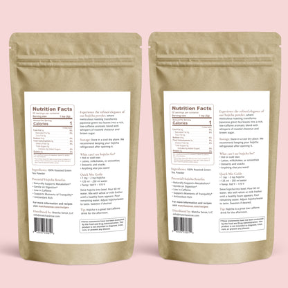 Artisan Grade Slow-Roasted Hojicha Powder