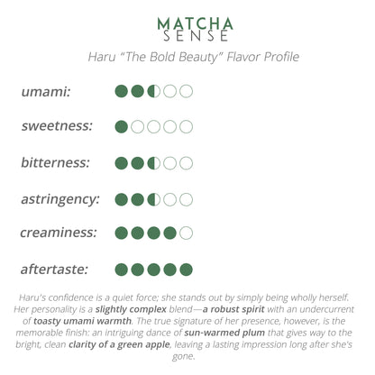 Organic Ceremonial Grade Matcha — Haru (100g/3.5oz)