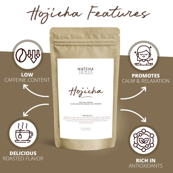 Artisan Grade Slow-Roasted Hojicha (100g)
