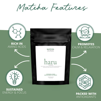 Ceremonial Grade Matcha Green Tea Powder — Haru